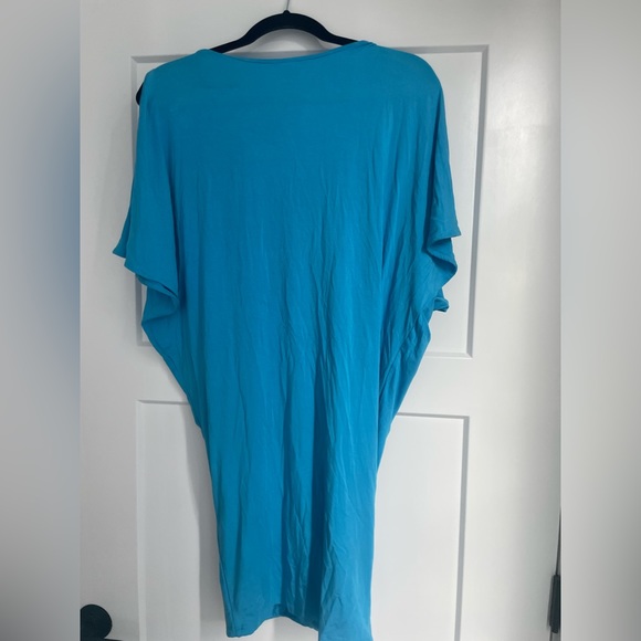 Trina Turk, Bathing Suit Cover Up, Blue, Small - Picture 4 of 6